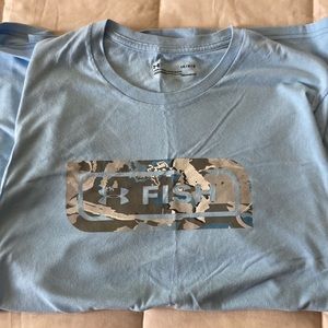Mens Under Armour Fish Shirt